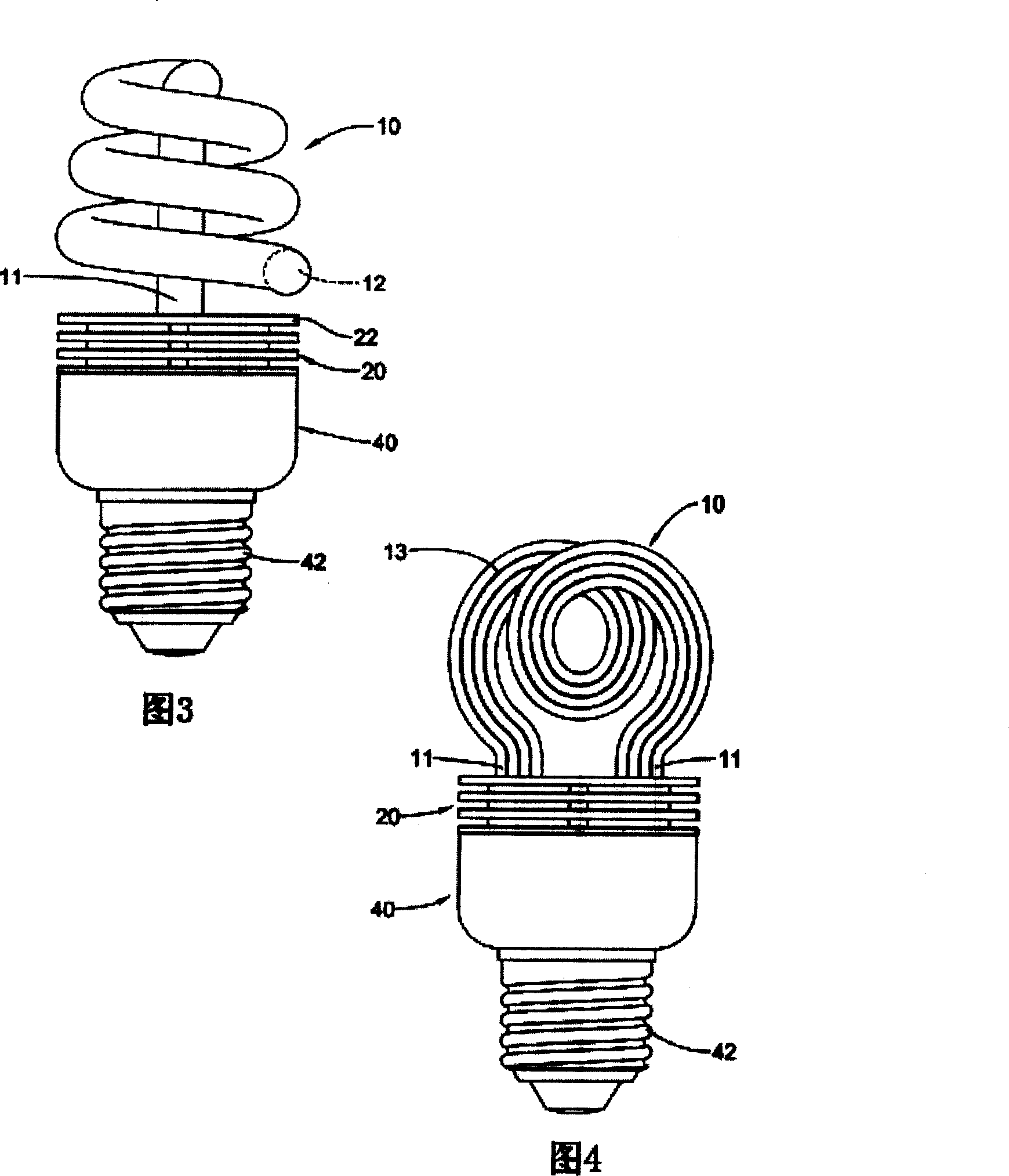 High-power LED energy-saving lamp