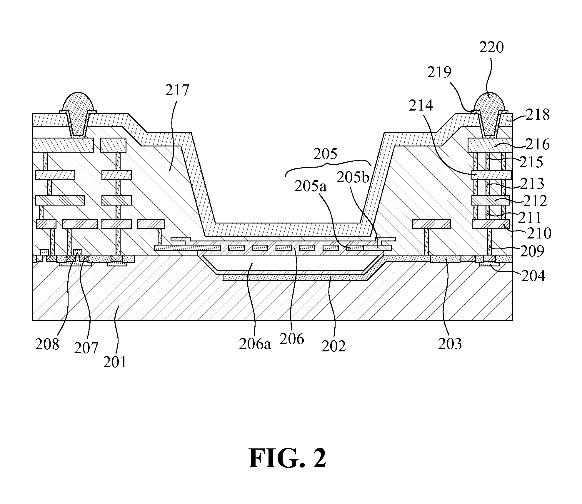 Integrated MEMS pressure sensor with mechanical electrical isolation