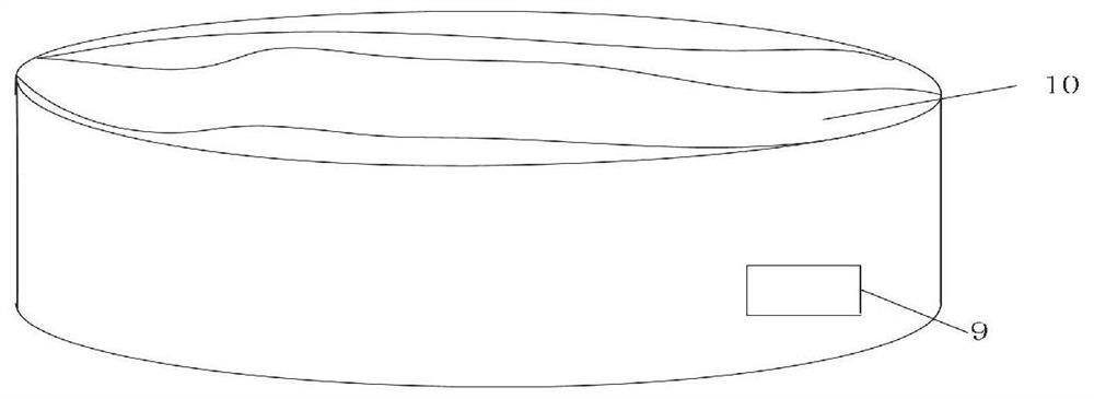 Longitudinal wind field detector and prediction method thereof