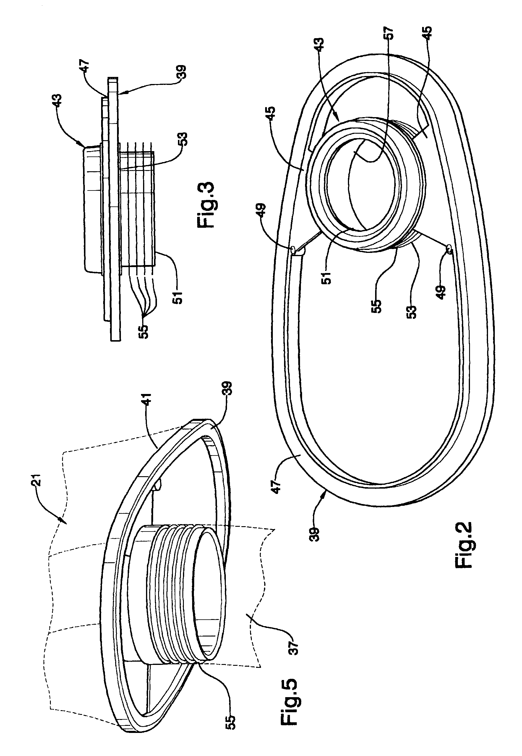 Water-closet compound gasket