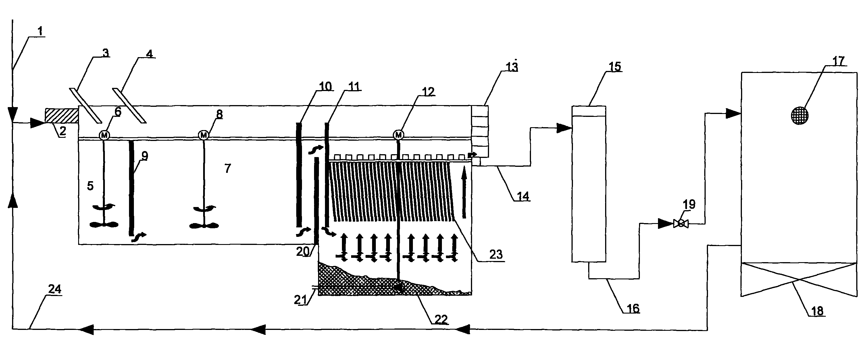 Purifier and method for performing advanced treatment on secondarily-polluted drinking water