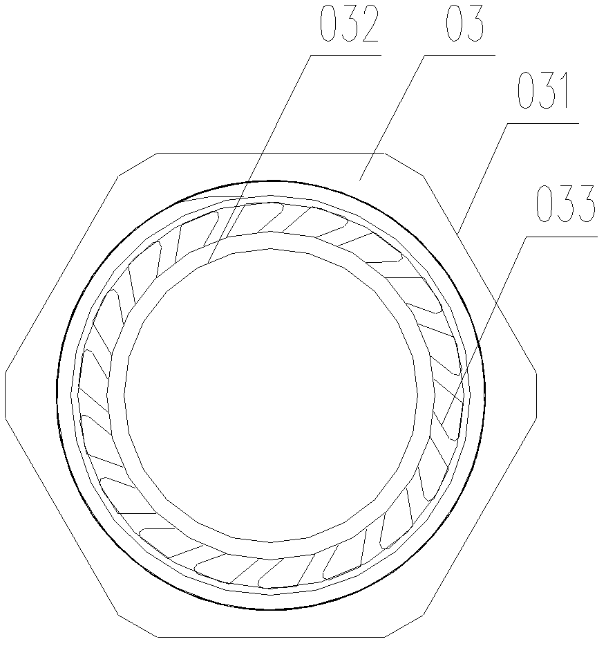 Cable fixing head