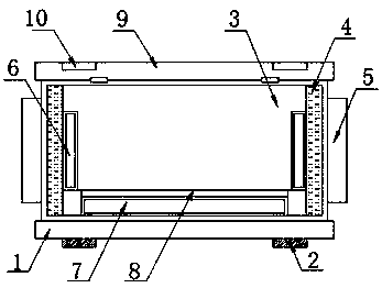 Transportation device for clothing sales