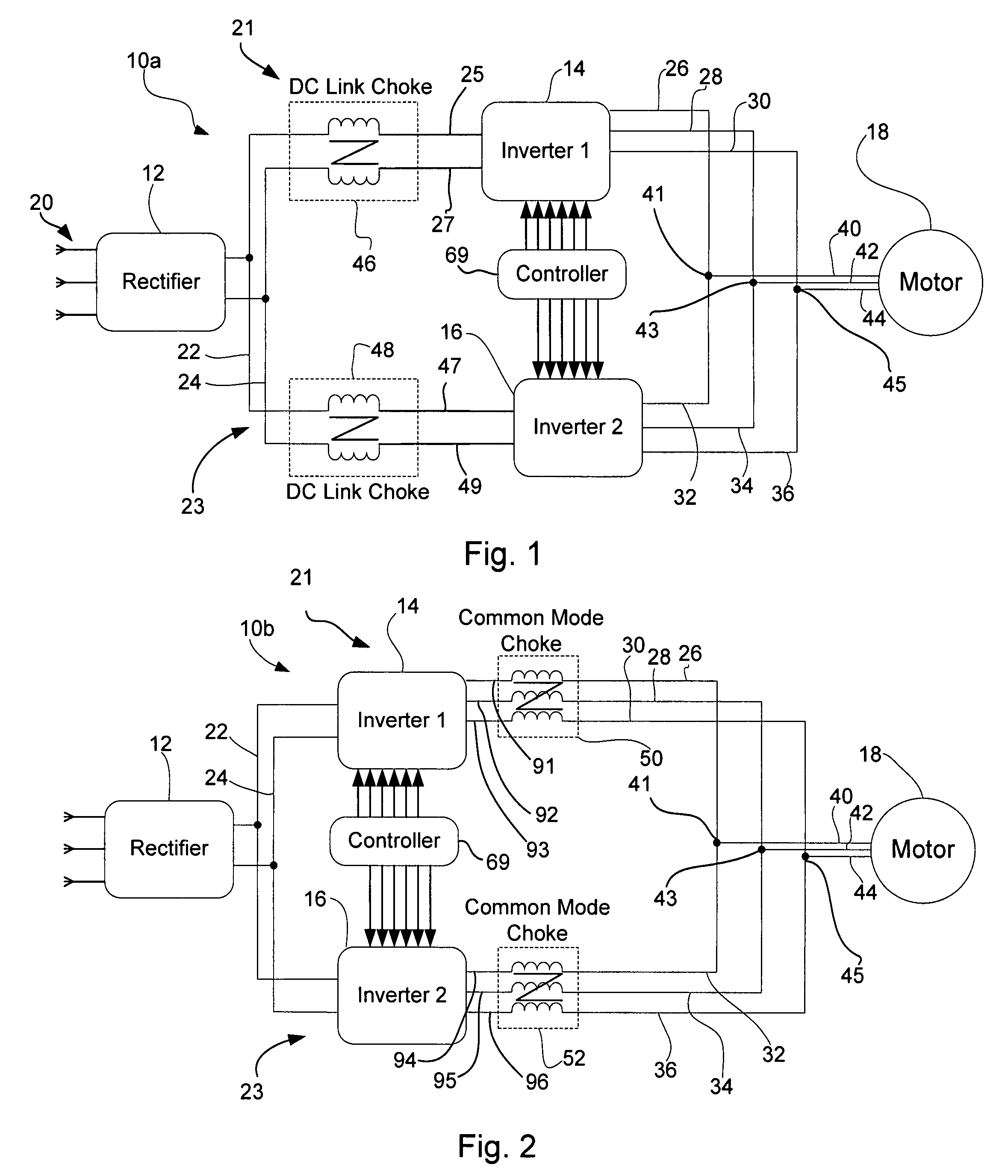 Method and apparatus for synchronized parallel operation of PWM inverters with limited circulating current