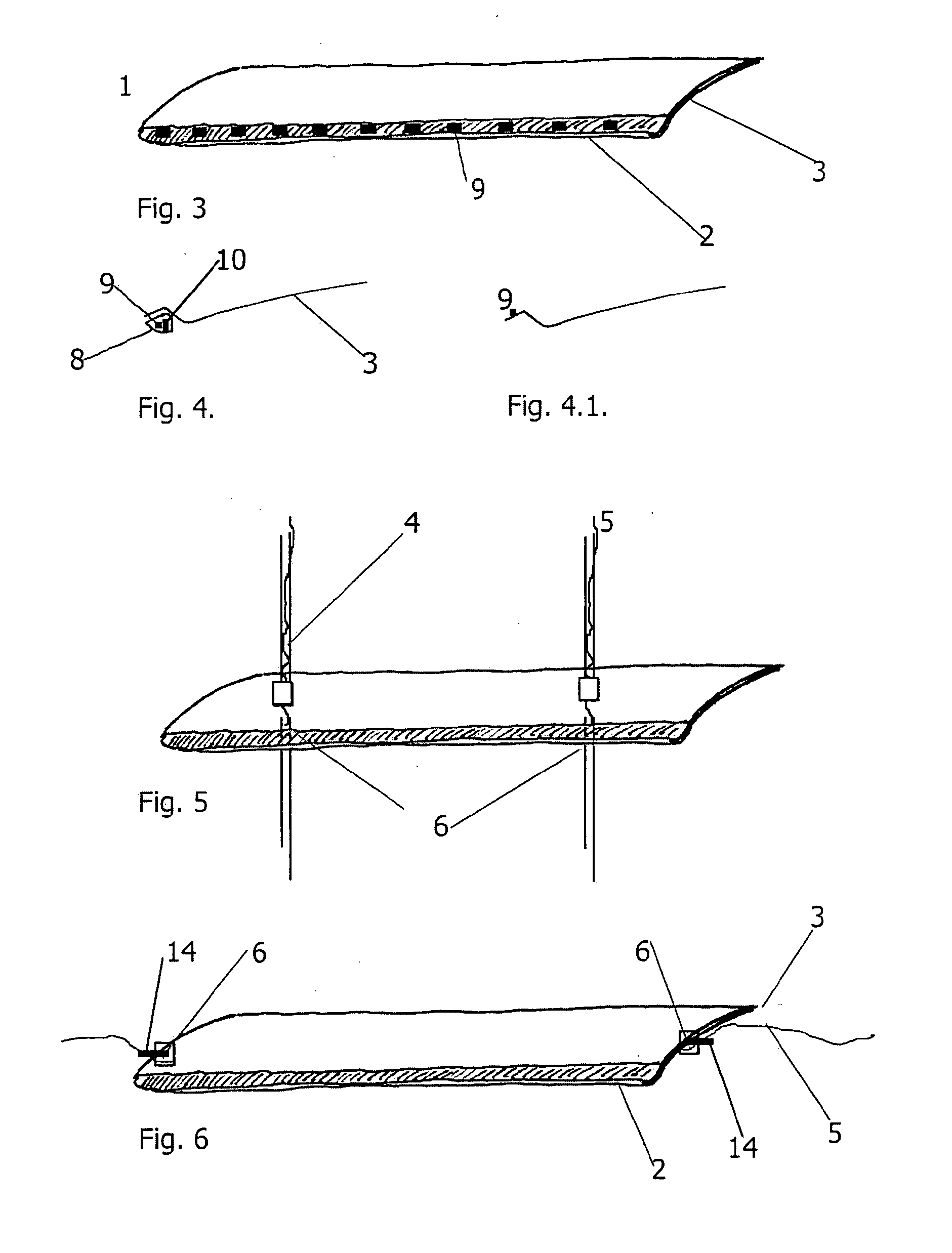 Blind device  for light protection and displaying of information