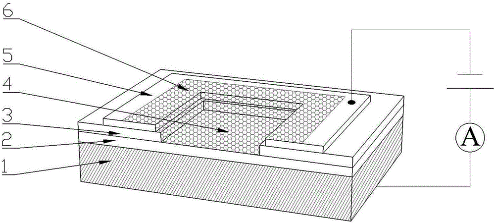 Silicon-based ultraviolet photoelectric detector based on graphene and fabrication method of silicon-based ultraviolet photoelectric detector