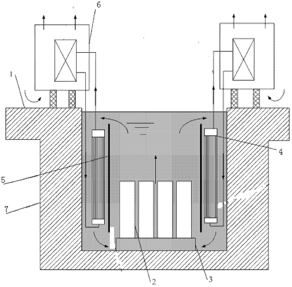 Liquid-immersed spent fuel storage system