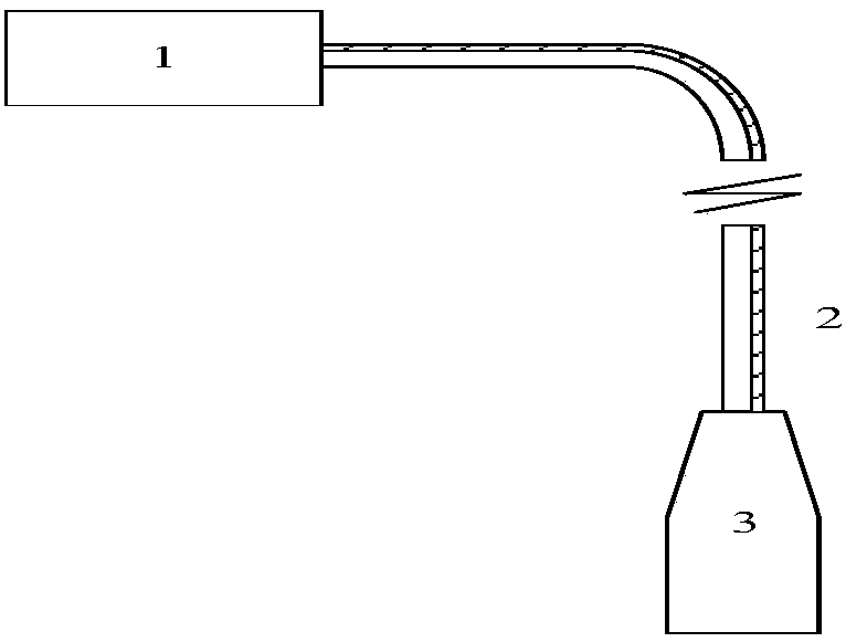 Oil gas production increasing device and method based on liquid electric pulse shock wave injection increase and chemical agent injection increase