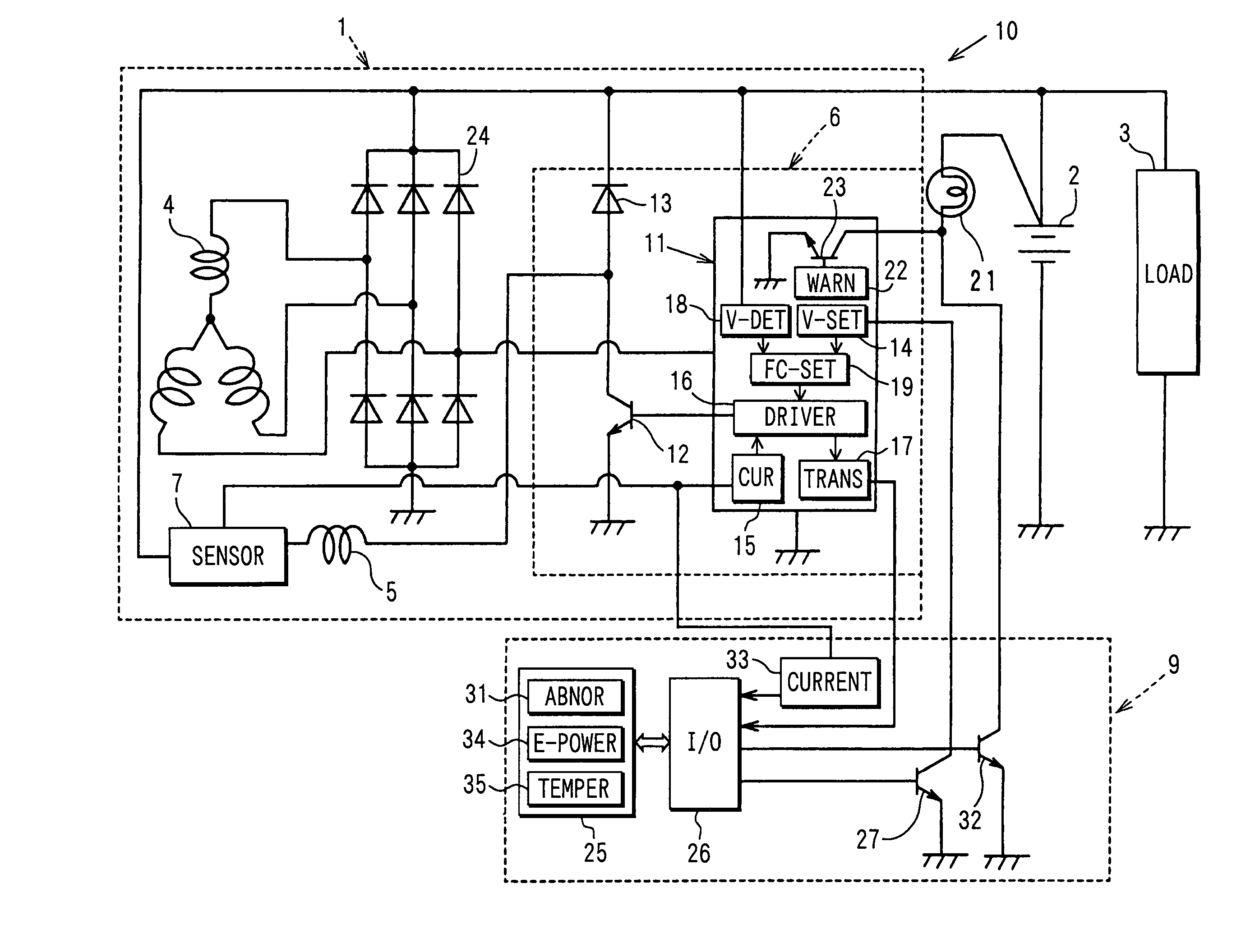 Vehicle generator and vehicle generating system