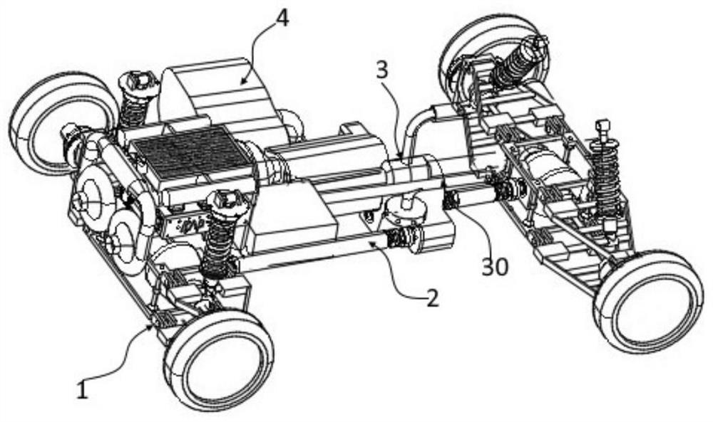 A kind of automatic fire extinguishing device and fire extinguishing method for automobile