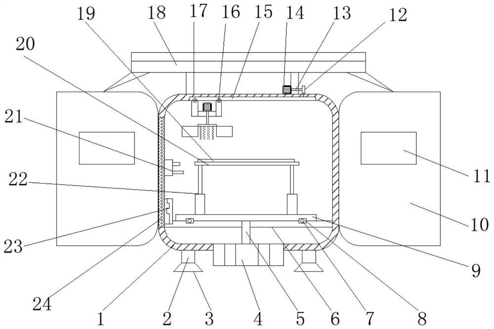 A storage device with moisture-proof function for computer hardware development