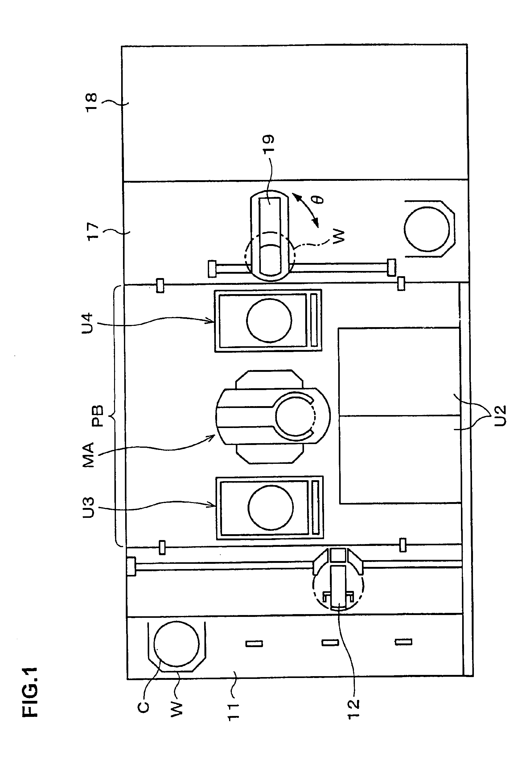 Coating film forming apparatus and coating unit