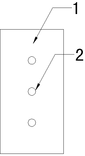 Construction method of longitudinal wet joint formwork of prefabricated T beam or box beam