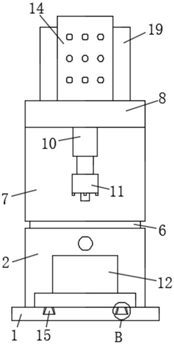 Riveting device for full-automatic assembly riveting machine