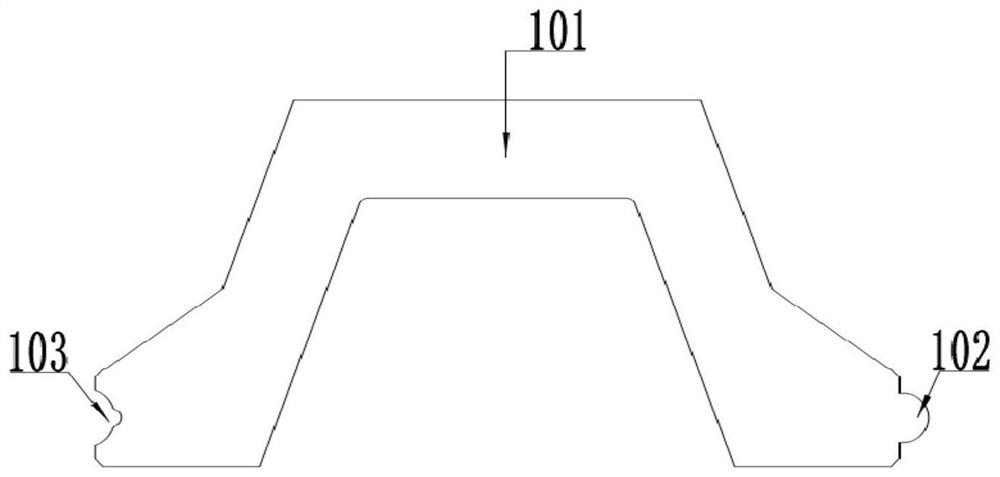 A prestressed concrete corrugated sheet pile and its preparation method