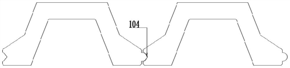 A prestressed concrete corrugated sheet pile and its preparation method