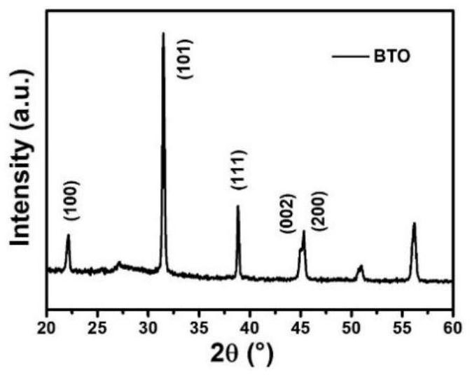 Bismuth/barium titanate heterojunction with enhanced sonodynamic anti-tumor and preparation method thereof