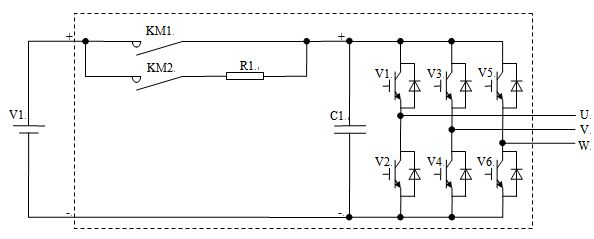 Pre-charging control method for vehicle motor controller