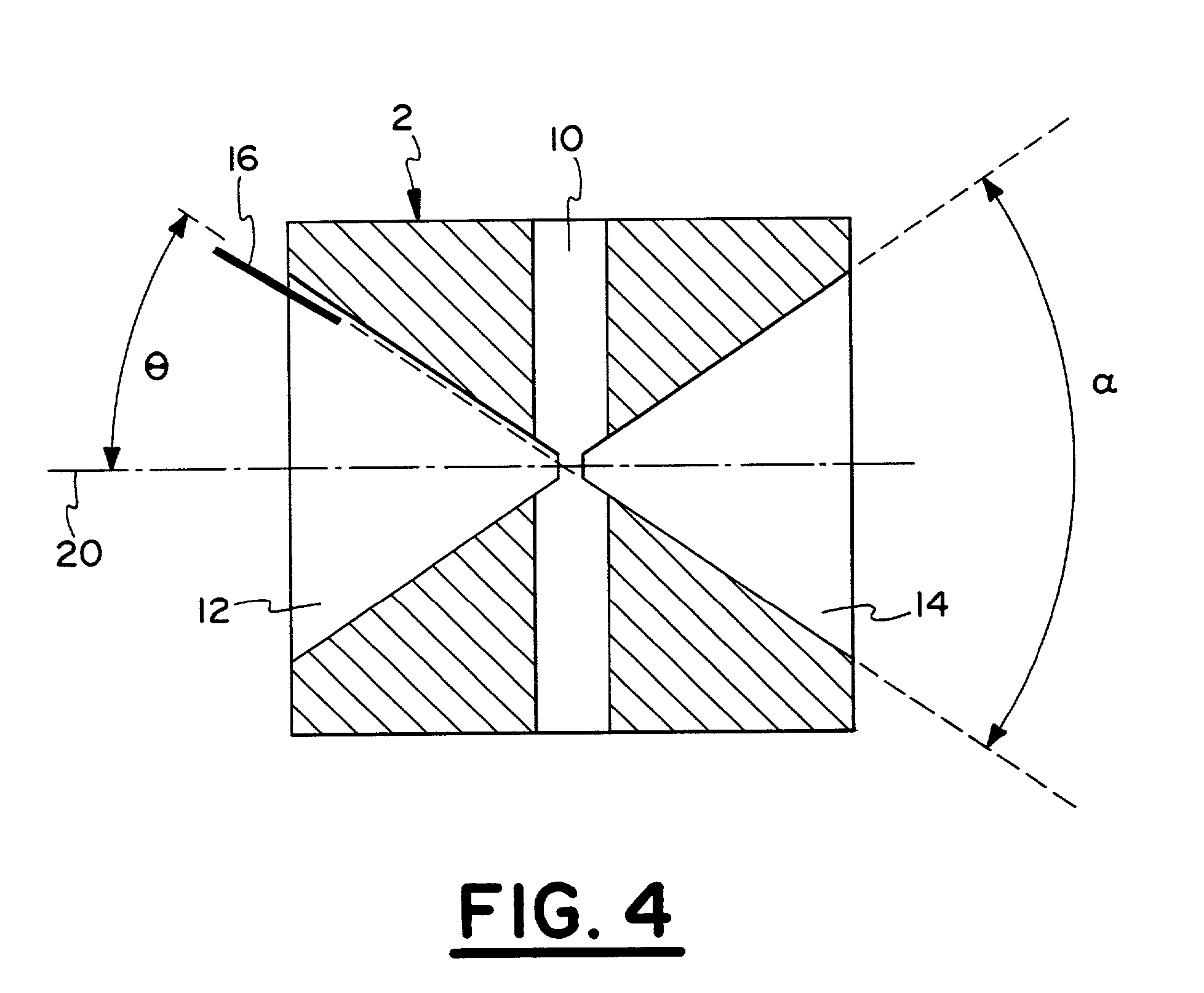 Apparatus and process for analyzing a stream of fluid