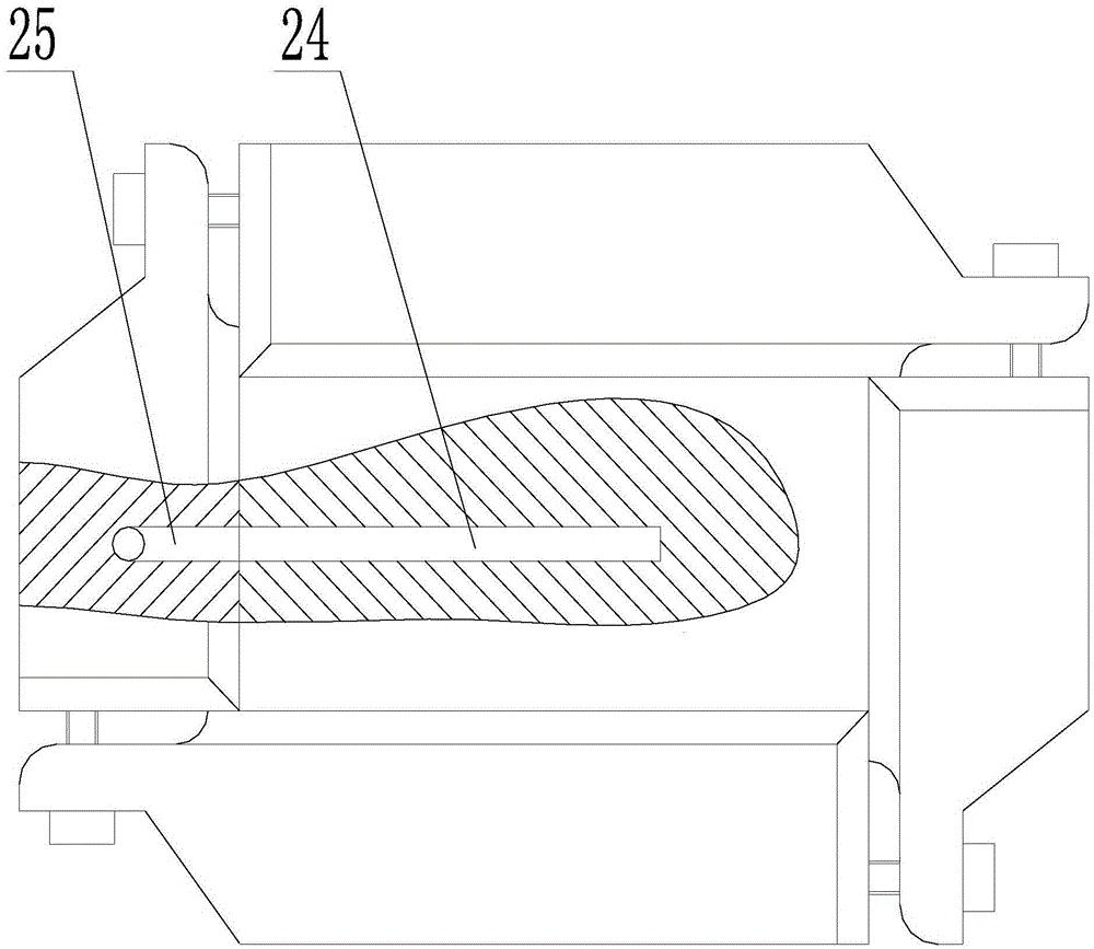 An experimental device and experimental method for simulating shale gas fracturing process