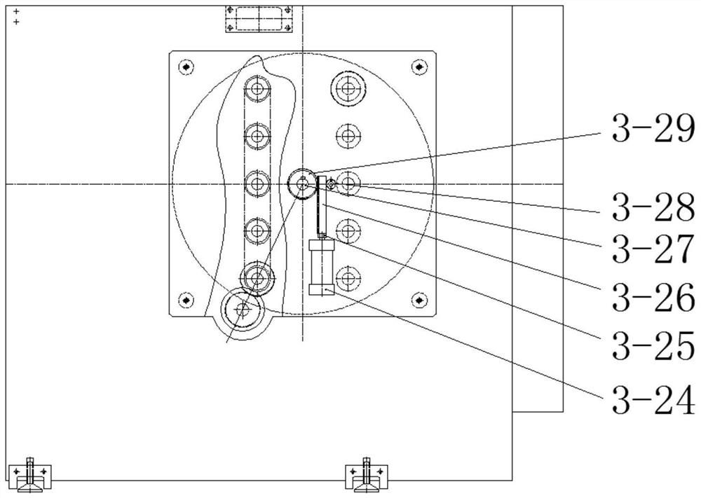 Semi-automatic five-shaft dividing and cutting machine