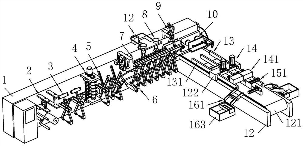 Bag type packaging machine