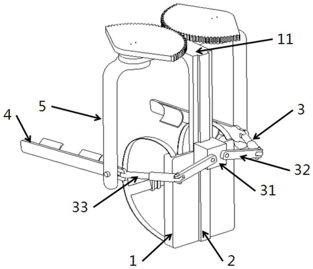 Wearable shoulder joint autonomous rehabilitation training mechanism