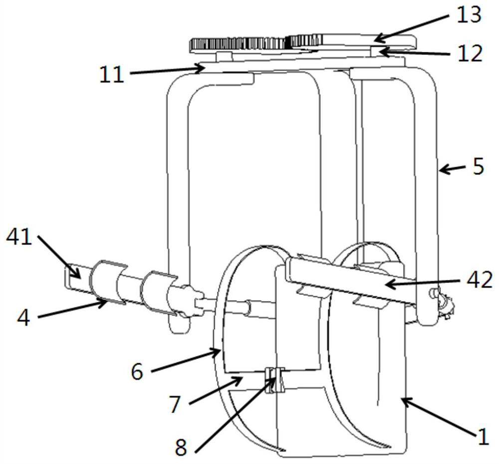 Wearable shoulder joint autonomous rehabilitation training mechanism