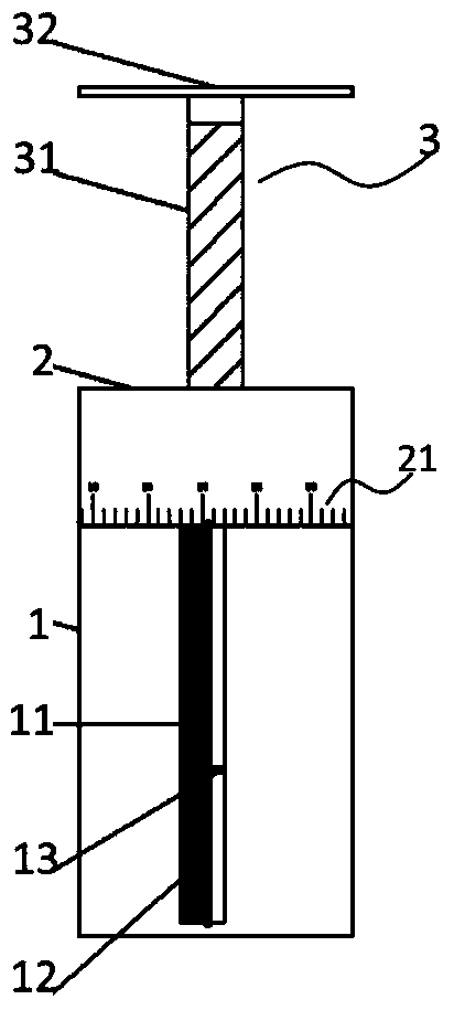 Spiral Axial Compression Experimental Displacement Meter