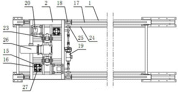 Single-chuck destacking machine