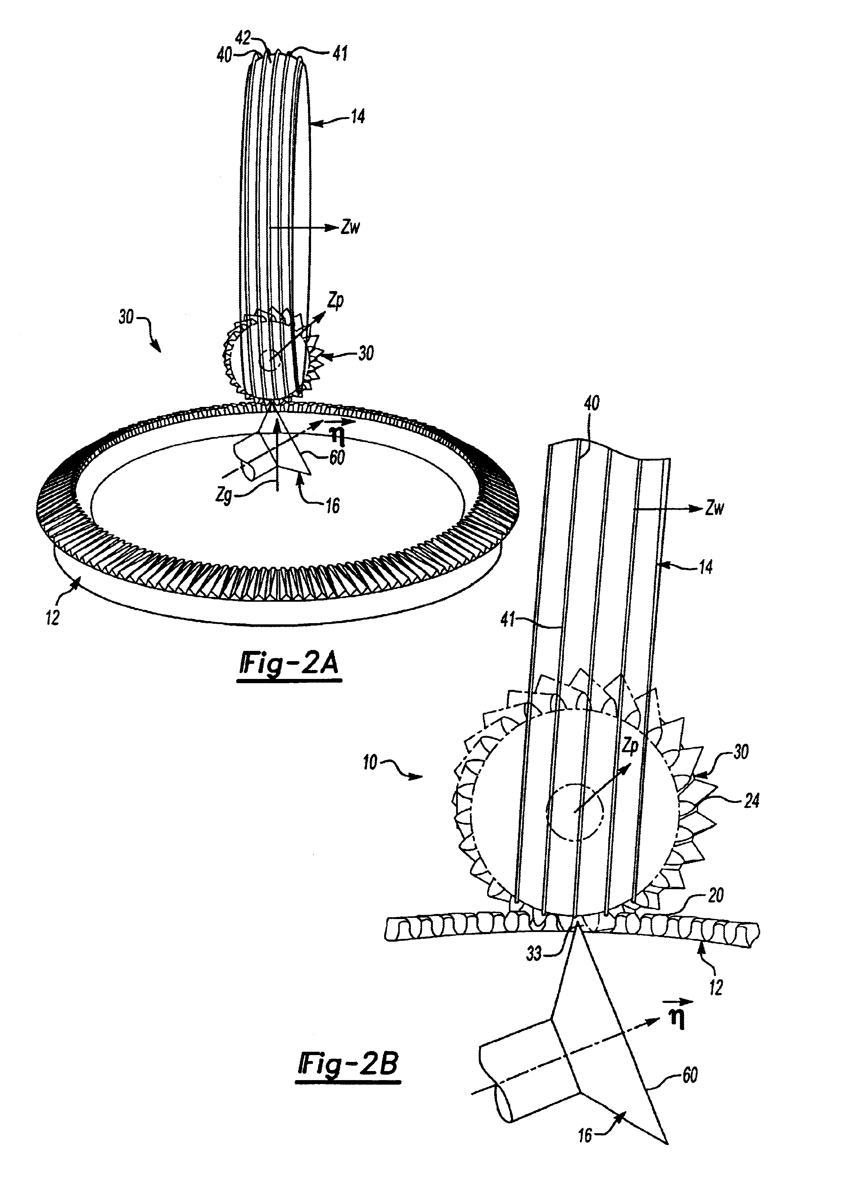 Method for forming a grinding worm for forming a conical face gear that meshes with a conical involute pinion