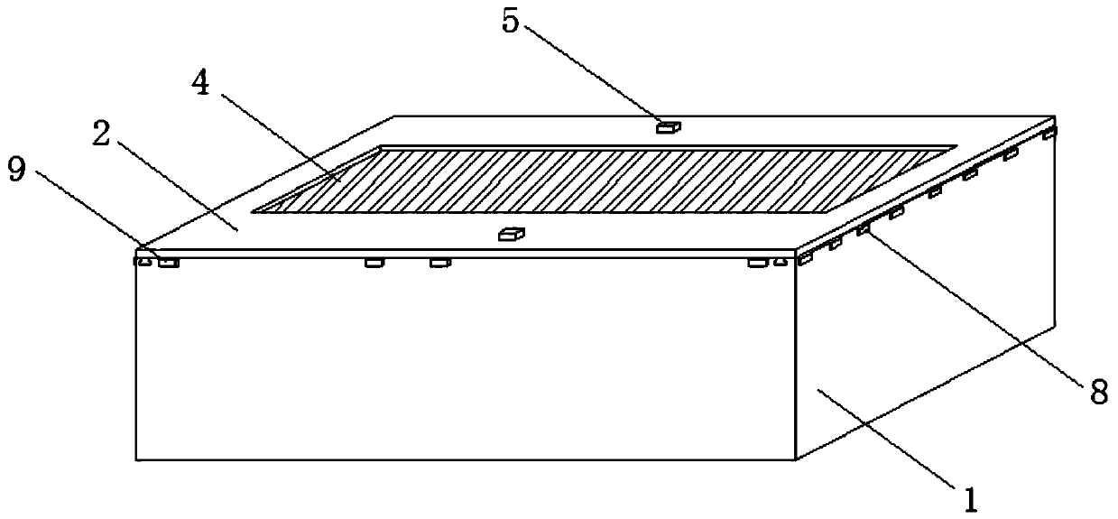 Environment-friendly packaging box