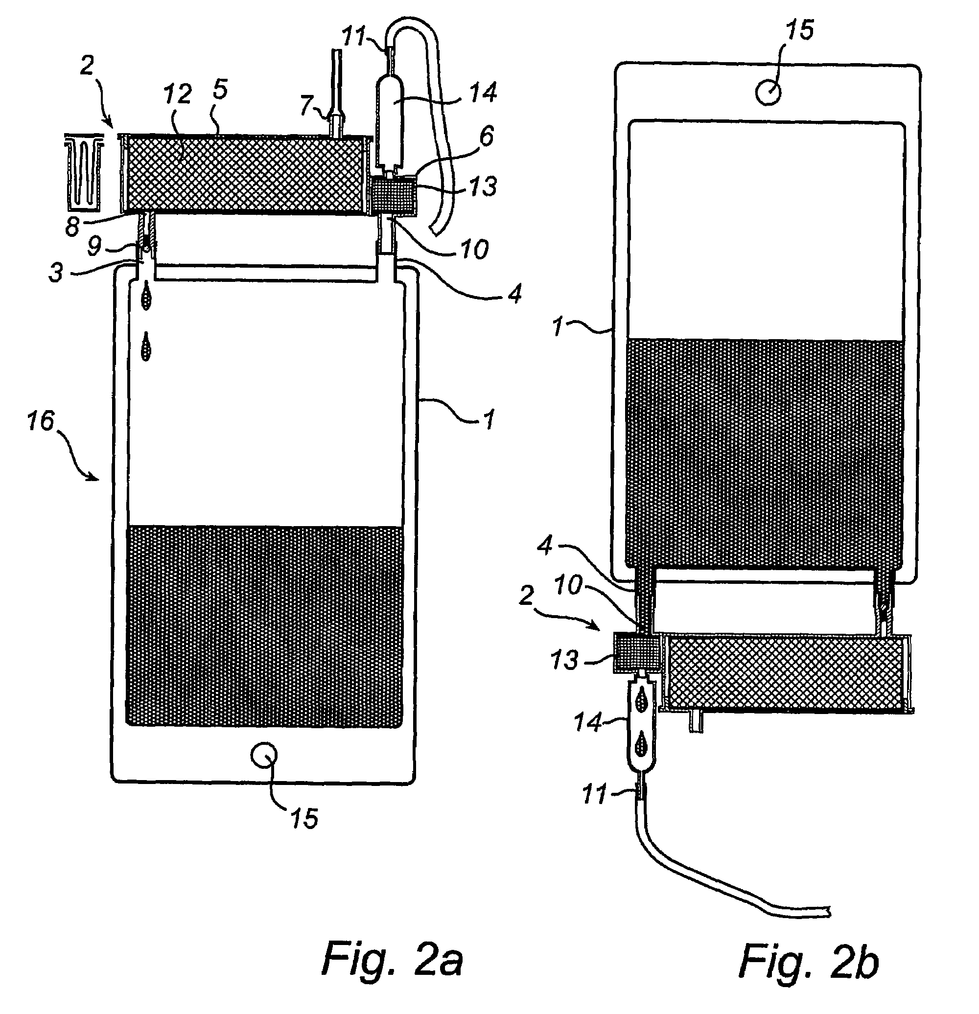 Device for a body fluid bag