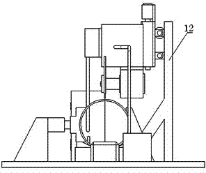 Device and method for electric machining with circular electrode and ultrasonic wave used for cutting