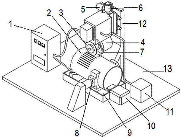 Device and method for electric machining with circular electrode and ultrasonic wave used for cutting