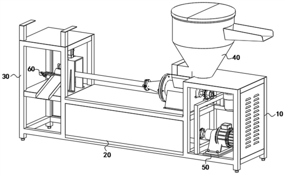 Automatic forming machine for steamed bean curd roll