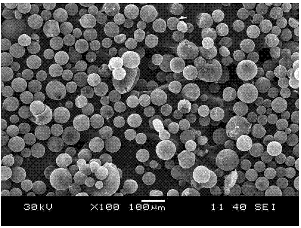 Continuous preparation system and method of energetic polymer microspheres