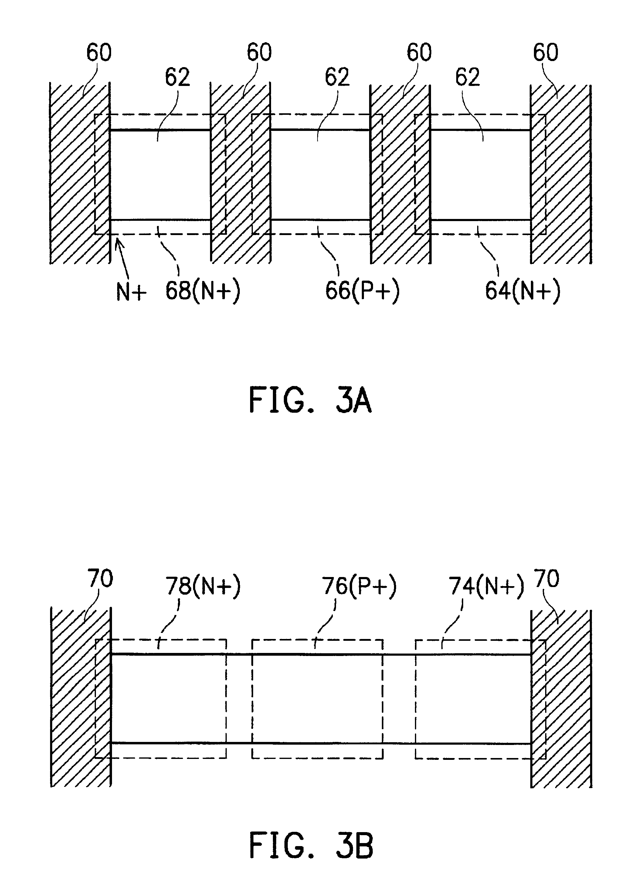 Electrostatic discharge protection circuit of non-gated diode and fabrication method thereof