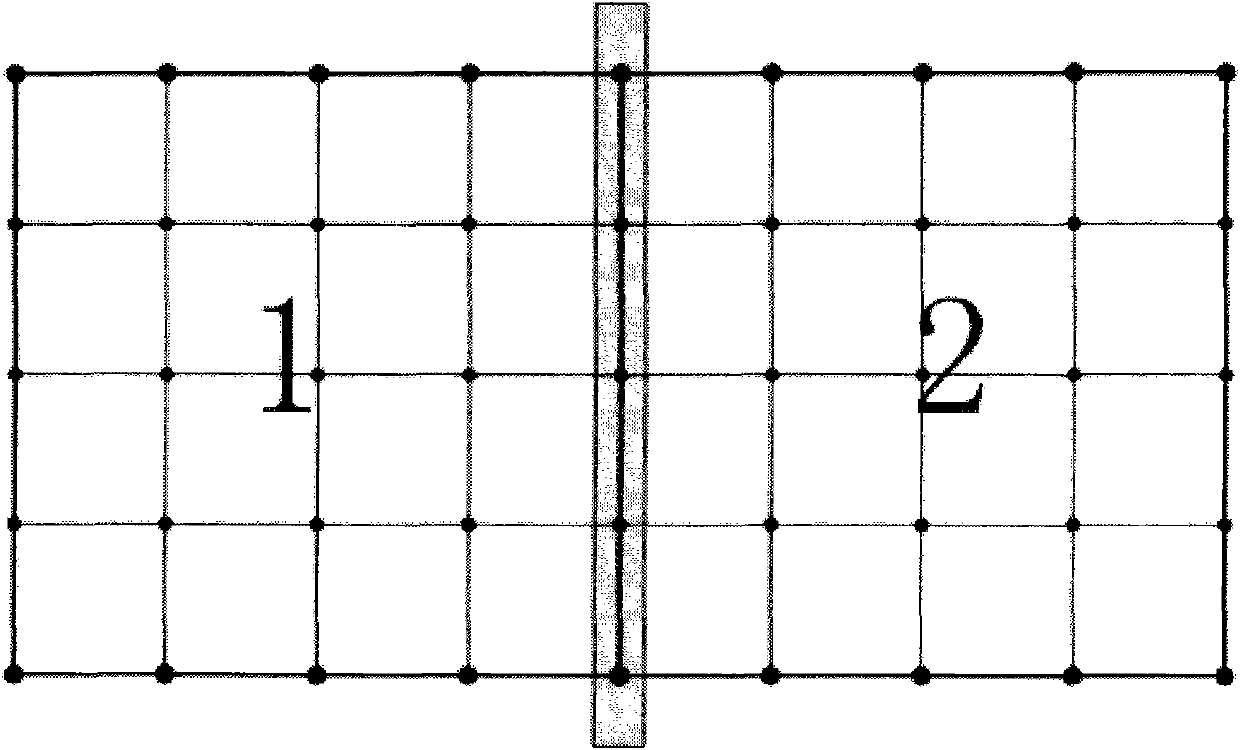 Non-redundant massive terrain data organizing and reading method