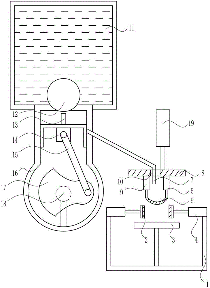 Shoe polishing device for shoe factories