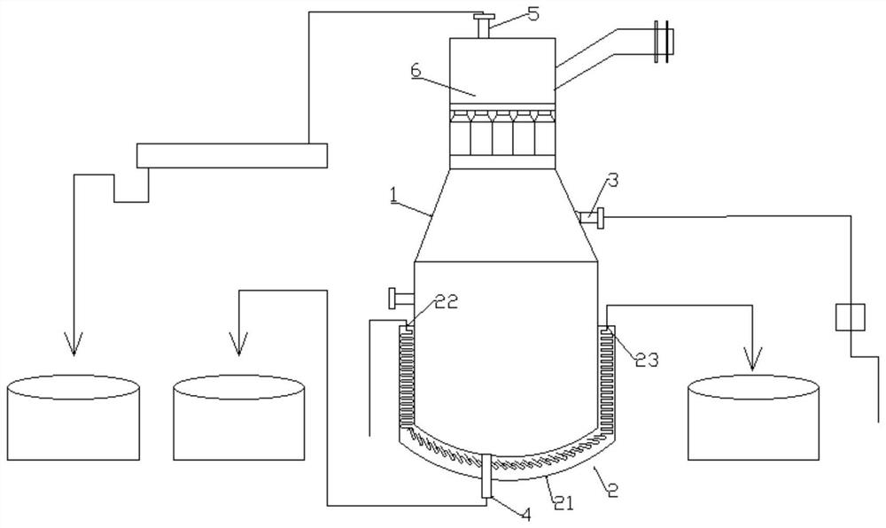 Environment-friendly nuclear wastewater treatment system