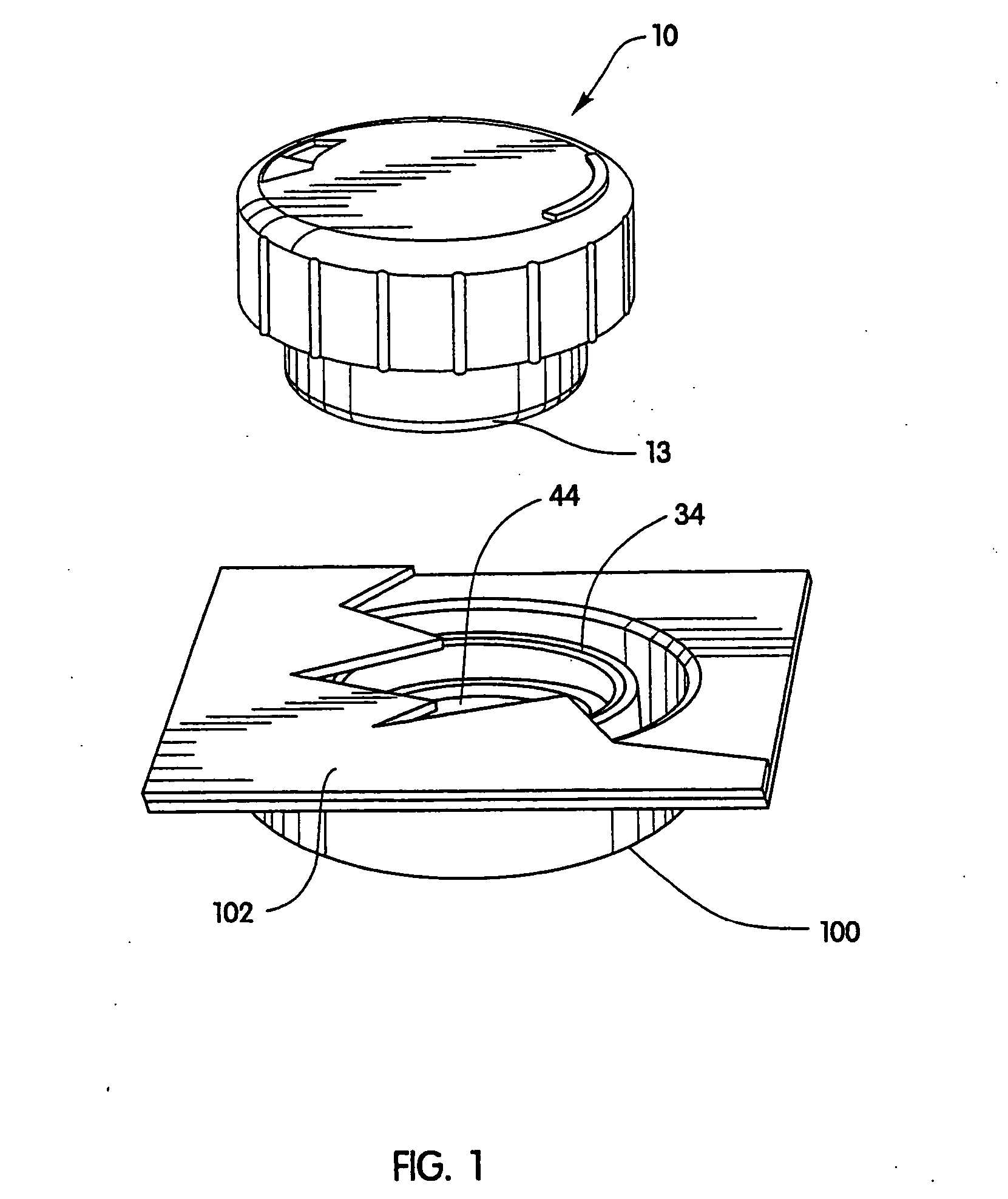 Microprotrusion member retainer for impact applicator