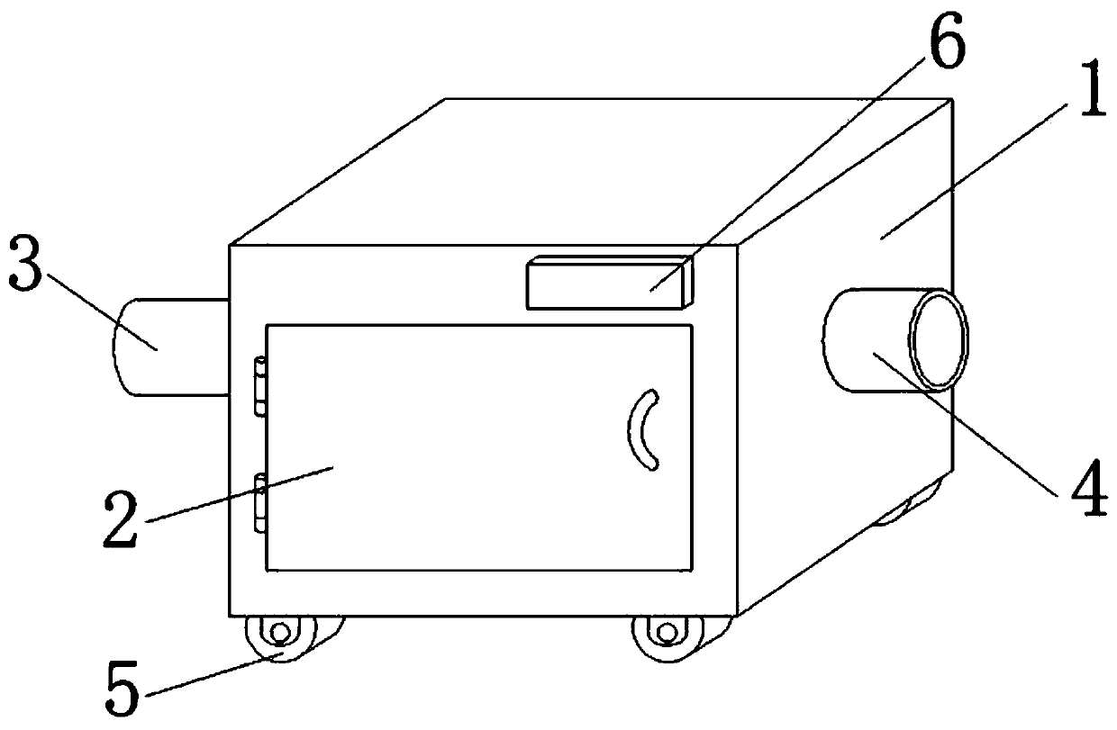 Building material air detection system