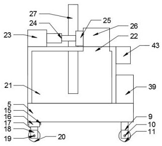 An automatic feeding device for animal husbandry