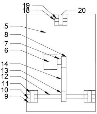 An automatic feeding device for animal husbandry