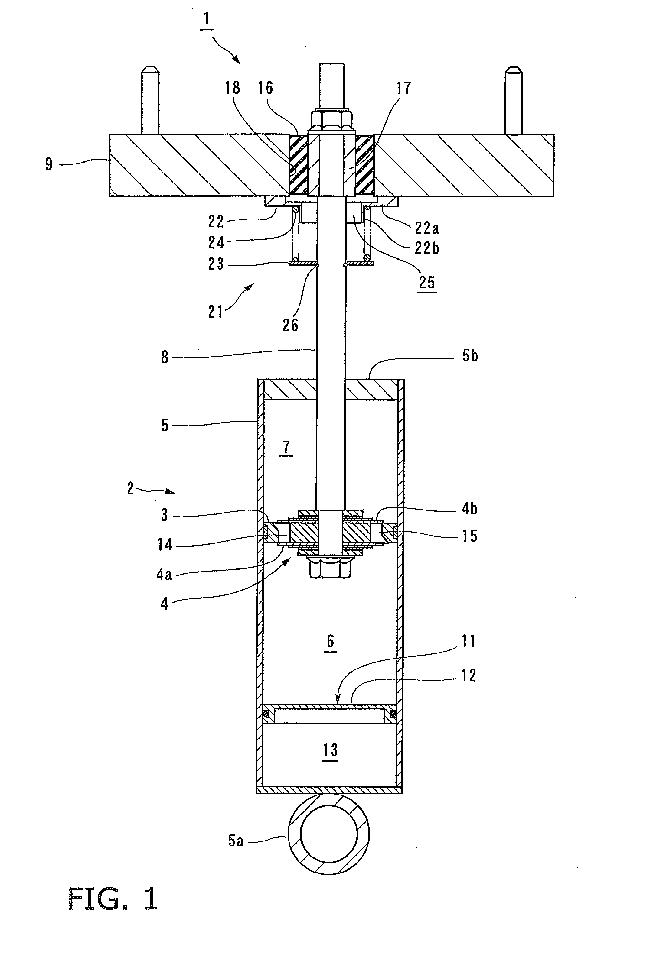 Automobile hydraulic shock absorber