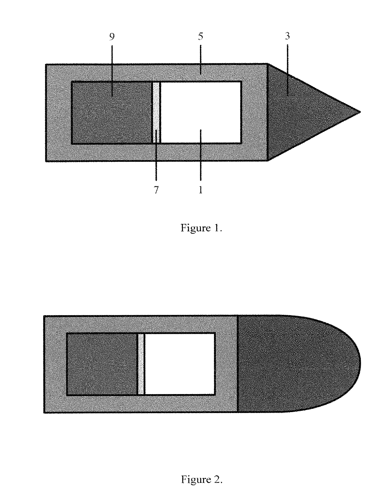 Bullet projectile with internal electro-mechanical action producing combustion for warfare