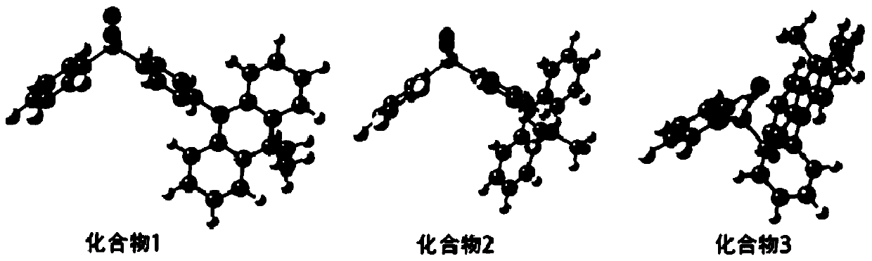 Bipolar thermal activation delayed fluorescent material, preparation method thereof and organic electroluminescent diode device