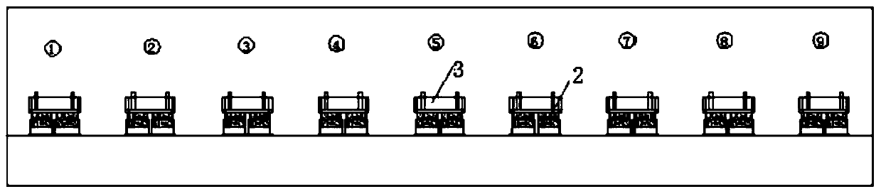 Construction method of a reinforced concrete arch bridge