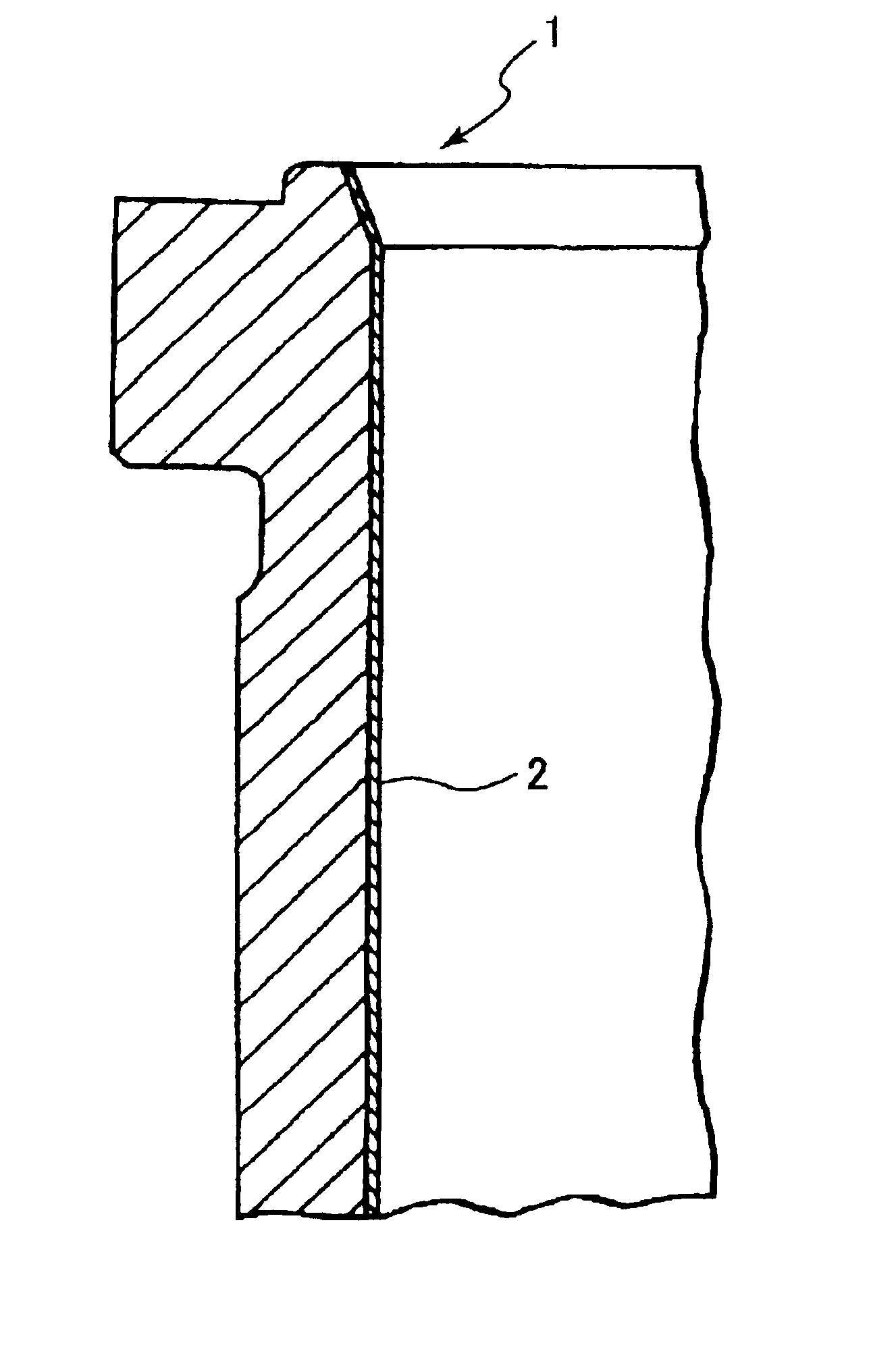 Cylinder liner with its inner peripheral surface formed with surface treatment layer, and method for machining to the surface treatment layer